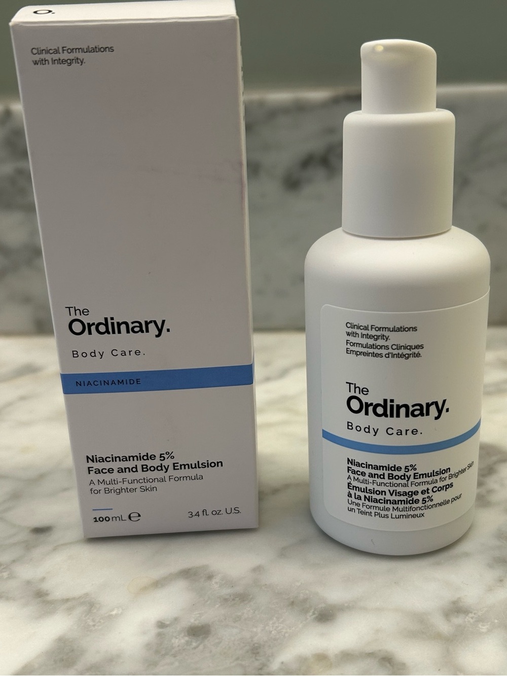 The Ordinary Niacinamide 5% Face and Body Emulsion — White